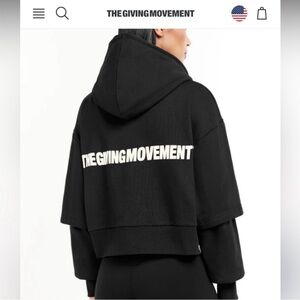 The Giving Movement Black Hoodie